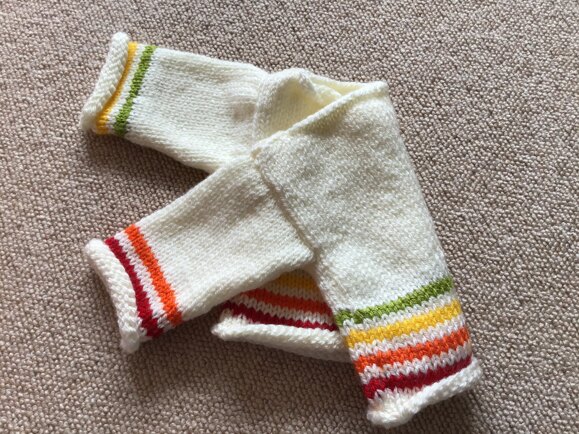 Boat neck baby jumper