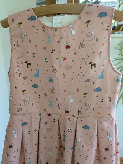 Two little girl's dresses