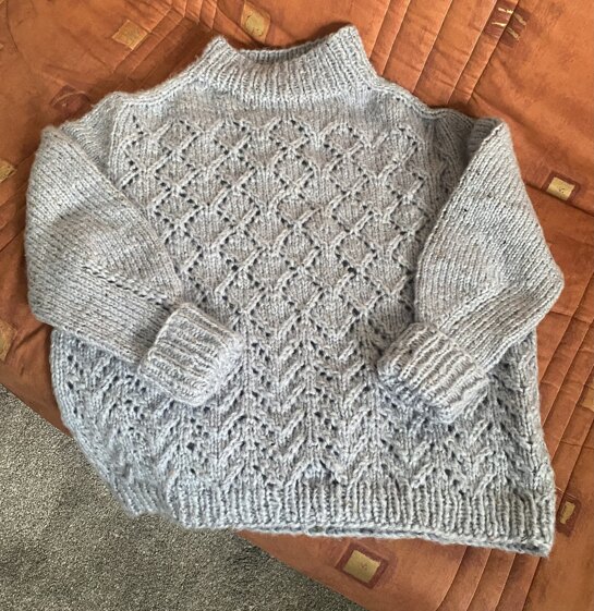 Cozy in blue