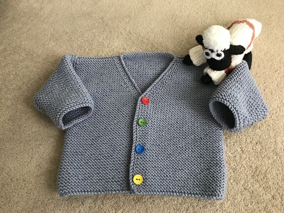 Last winter cardie for Louis