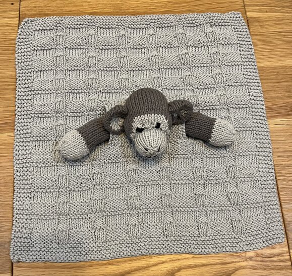 Monkey Buddy Comfort Blankie