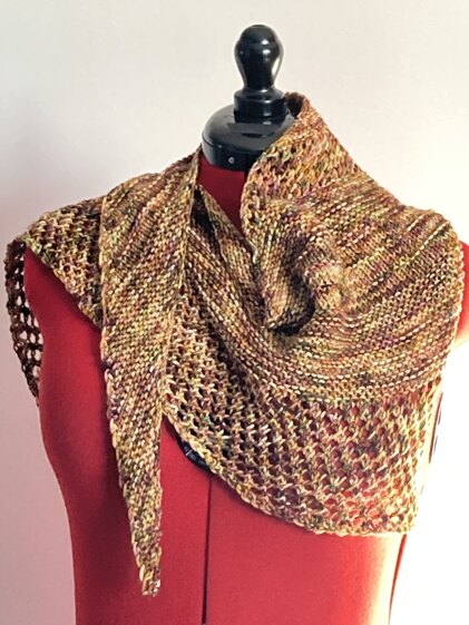 A small tortie shawl
