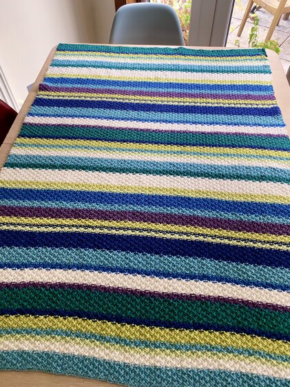 Nezbit blanket for a toddler