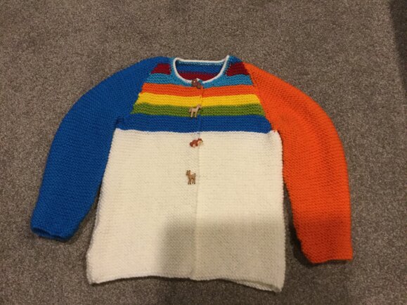 Rainbow Cardigan