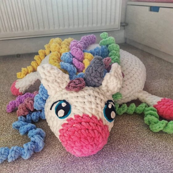 Unicorn cushion