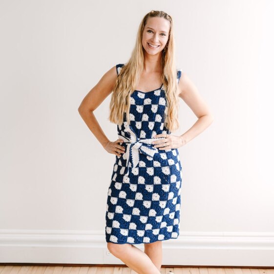 Bowtie Granny Dress