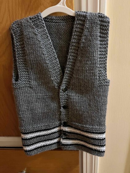 Isaac's vest