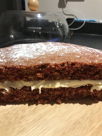 Beetroot sponge