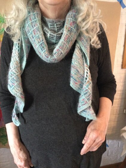 Royal Icing shawl