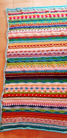 Sea-side Stash Busting Blanket