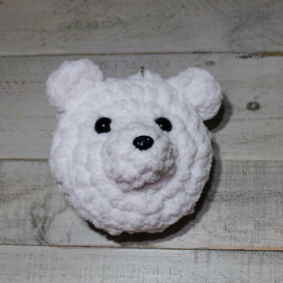 Polar bear keychains