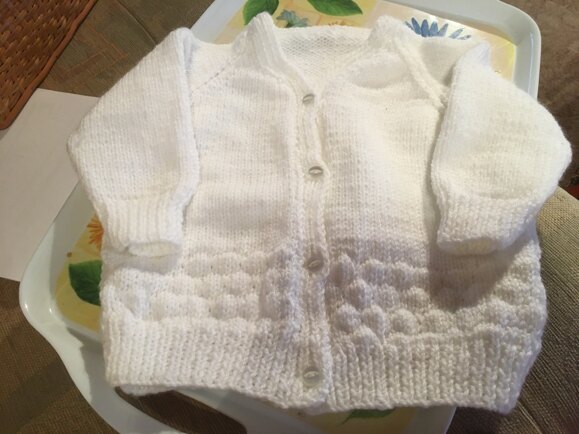 half cable cardi