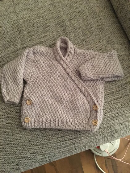 Cardigan and Socks in Rico Baby Dream DK Uni - 794 - Downloadable PDF