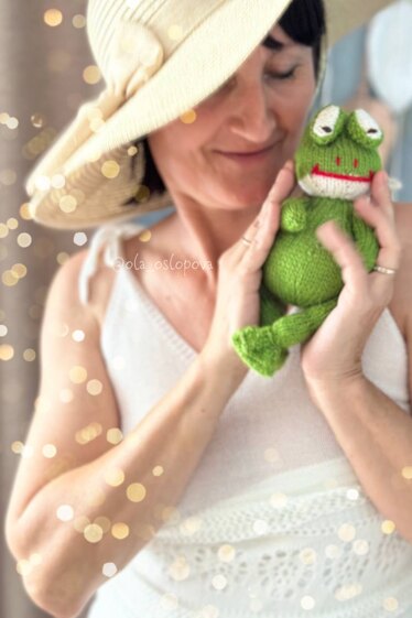 My new pattern Little Frog