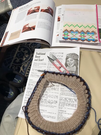 FairIsle beret