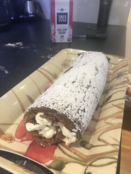 Chocolate log