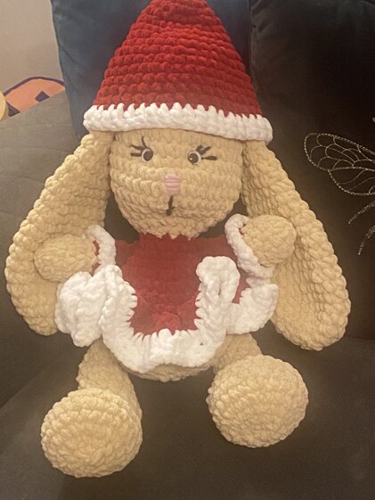 Christmas bunny