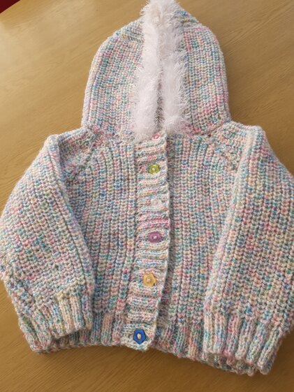 Hoodie for Bea my great grand daughter