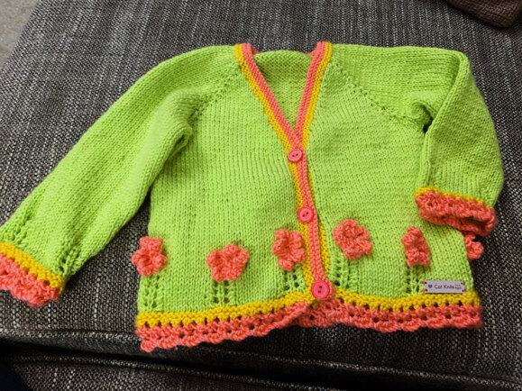 Sweet pea cardigan