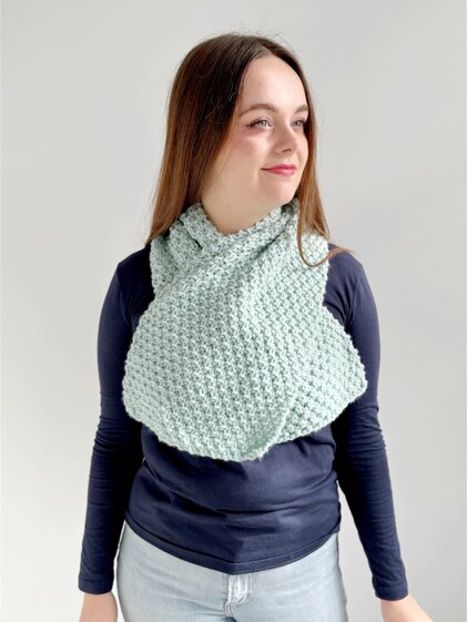 'Glacier Blue' Scarf