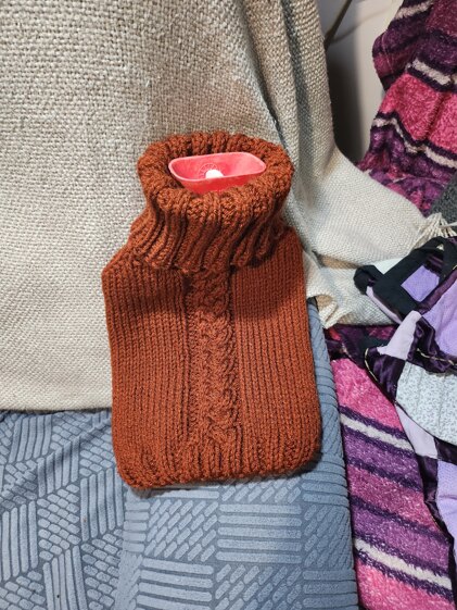 Hot water bottle cover