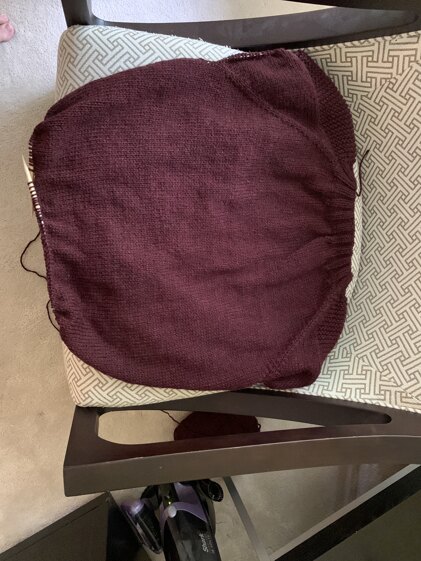 Em's first sweater