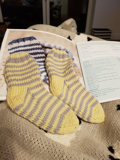 Striped socks