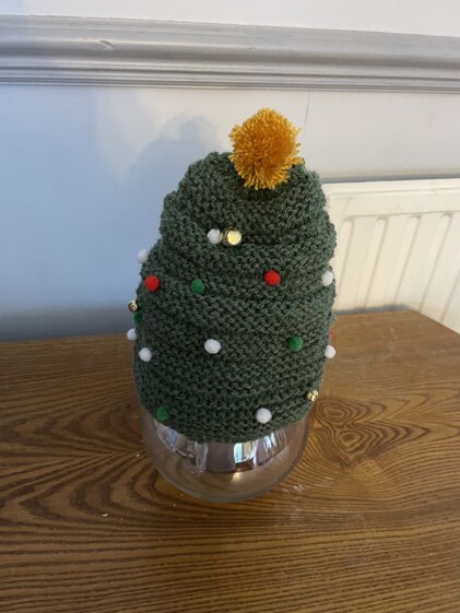 Christmas Tree Hat - Adult