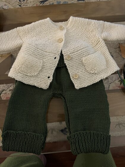 Baby cardigan