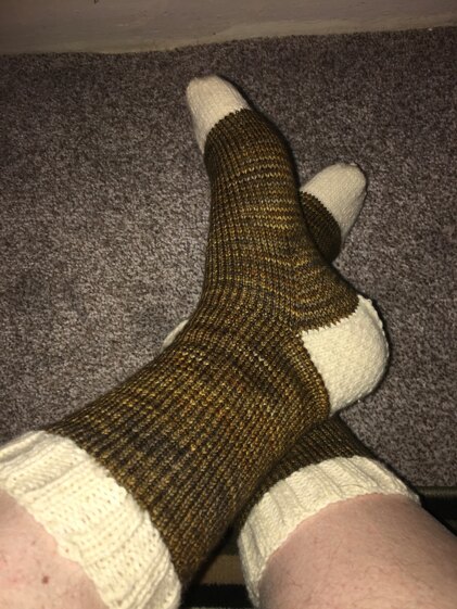 Coffee & Cream Socks (Sport)