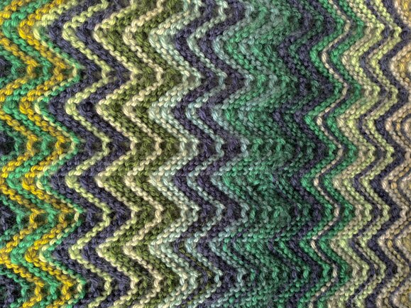ZickZack scarf No.3