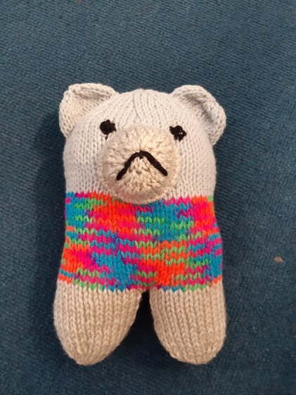 Knot forgotten lockdown bear