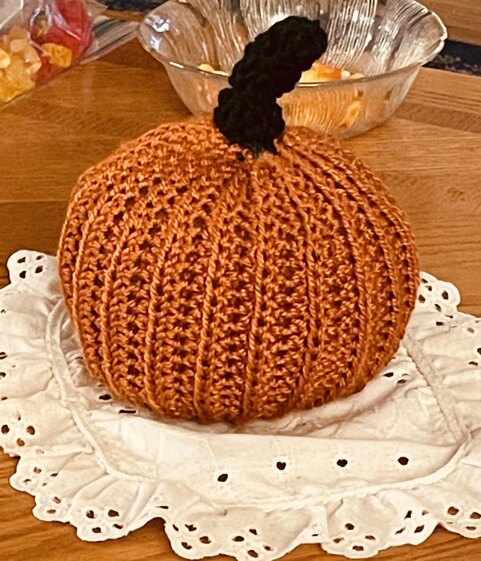 Crochet pumpkin