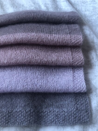 Color Play Mohair Scarf