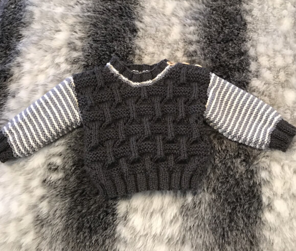 Jumper Made From Leftover Wool