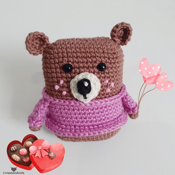 Bear in a pullover