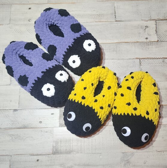 Ladybug slippers, children