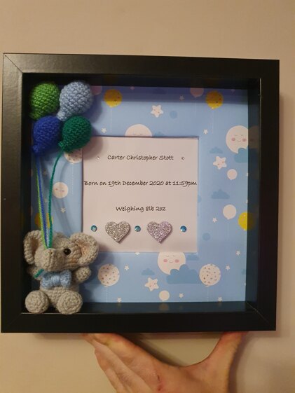 Baby box frame