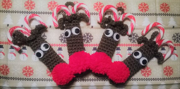 Candy Cane Reindeer