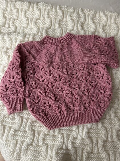 Baby yolked jumper