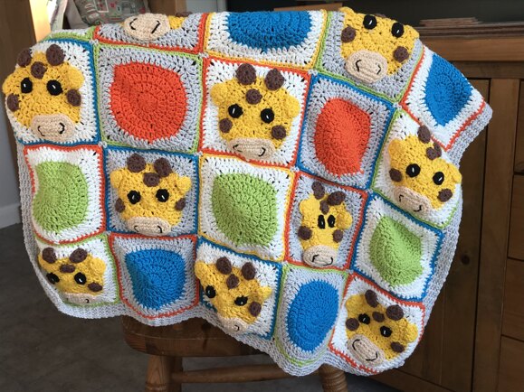 Giraffe blanket