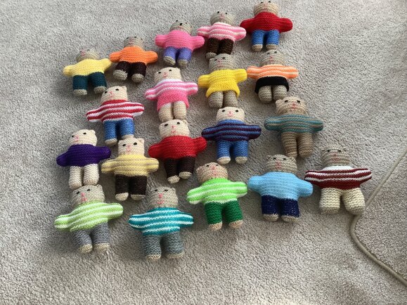 Teddies for charity