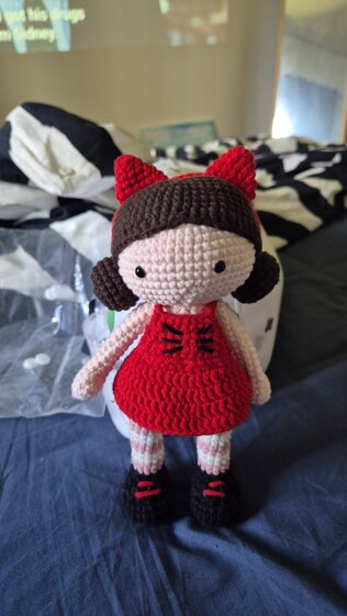 Ebony the Little Doll by Cara