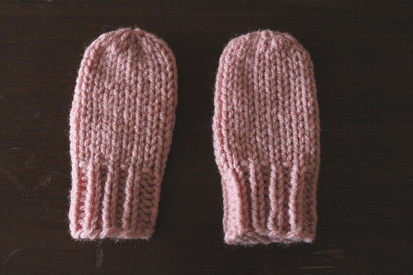 Simple Baby Mitts