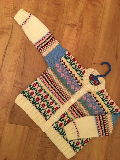 "Flora" cardigan