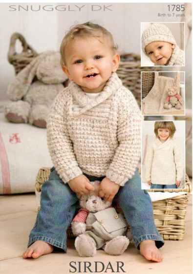 Snuggly DK Sweater for my Grandson Alex