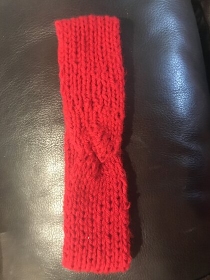 Lily's Red Headband