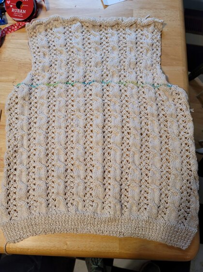 Lace & Cable Cardigan