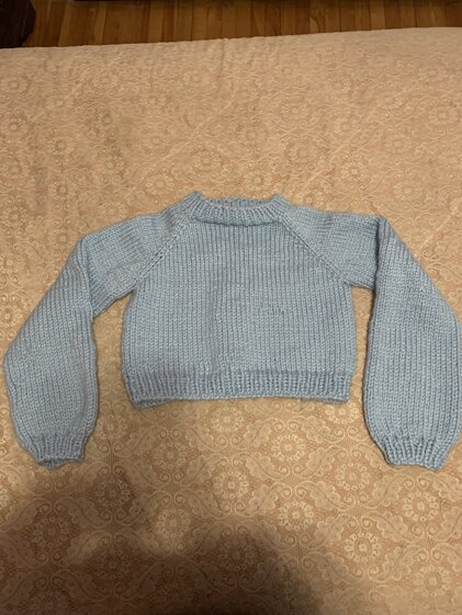 My First Knit Sweater