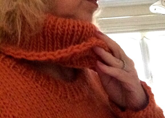 Jumper, Cowl, and Leg Warmers